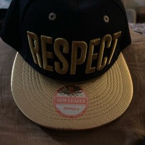 New league, snapback respect ball cap
